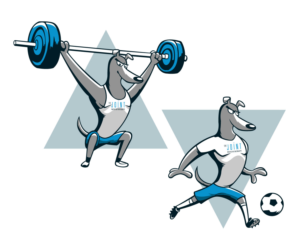 Mascot Design by Yas90 for The Joint Physiotherapy | Design #22941254