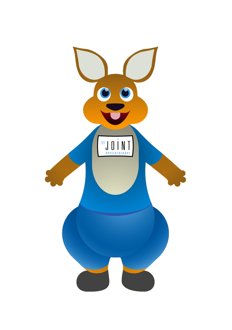 Mascot Design by afnan advertising for The Joint Physiotherapy | Design #22879567