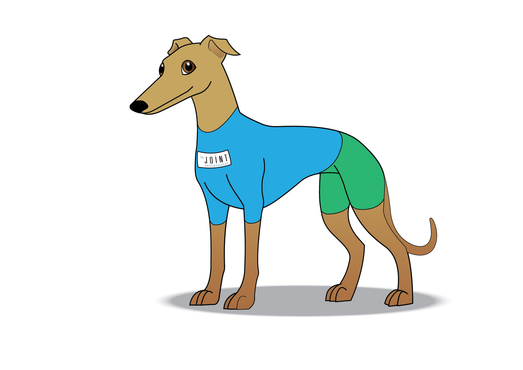 Maskottchen-Design von afnan advertising für The Joint Physiotherapy | Design #22889993