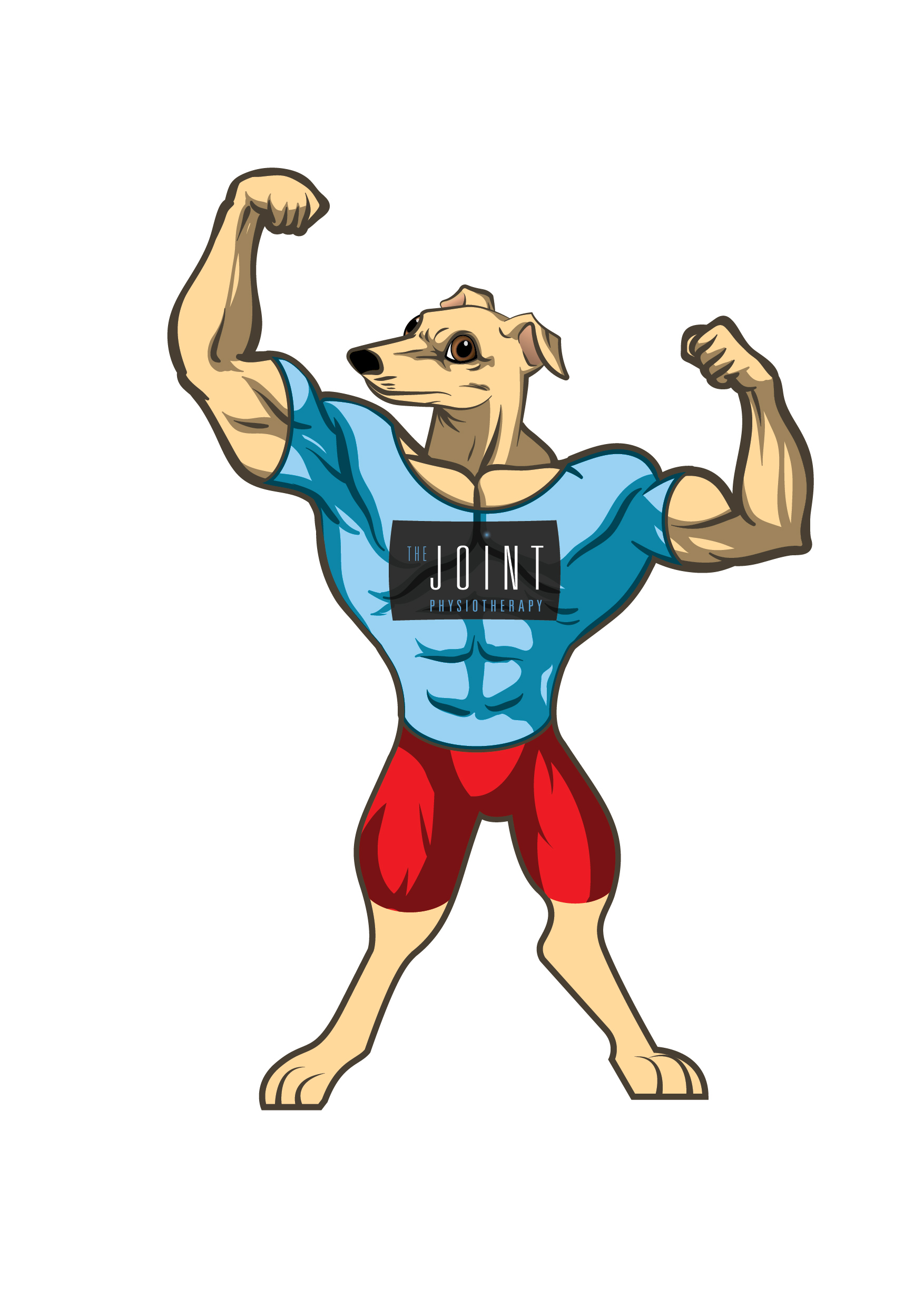 Mascot Design by afnan advertising for The Joint Physiotherapy | Design #22916291