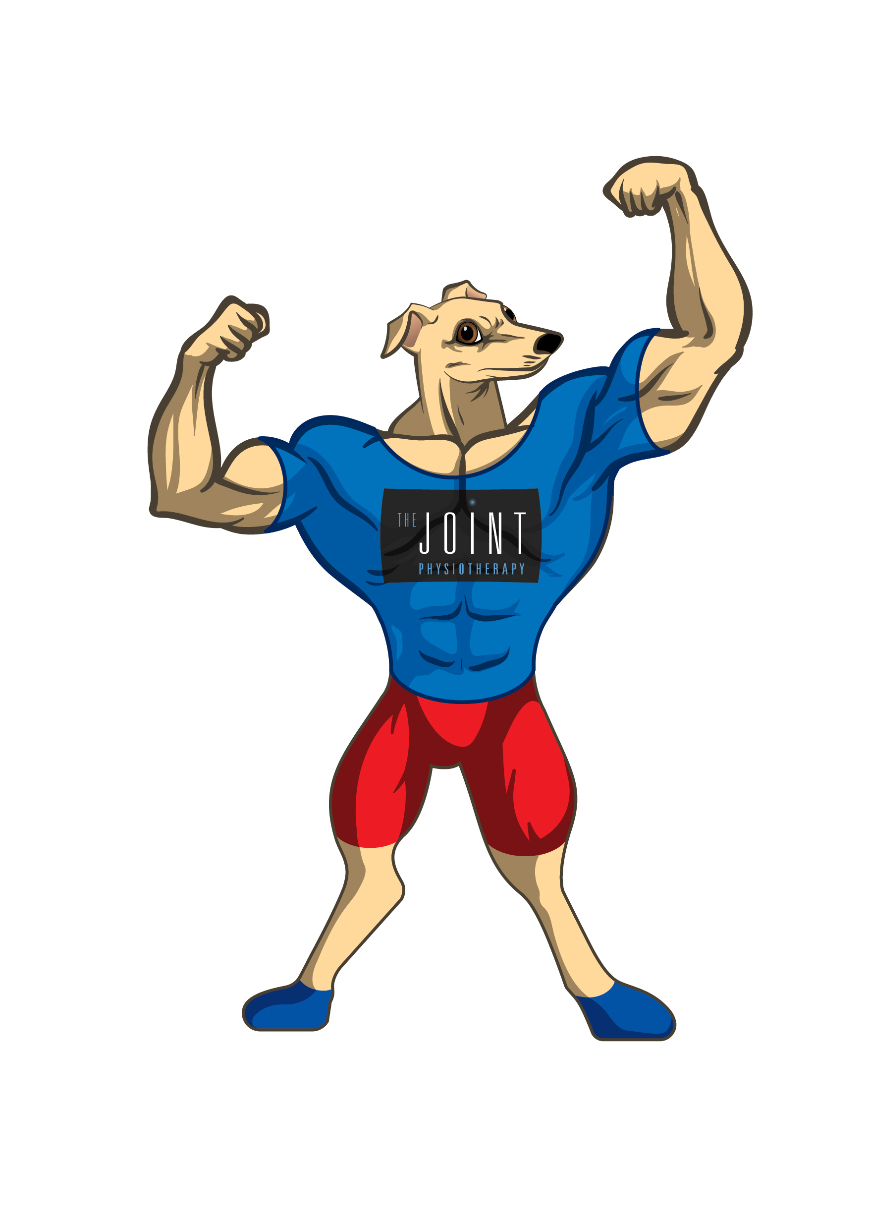 Mascot Design by afnan advertising for The Joint Physiotherapy | Design #22954167