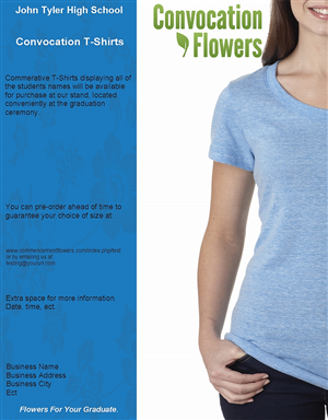 Flyer Design by CraftedByStephanie for this project | Design: #2983504