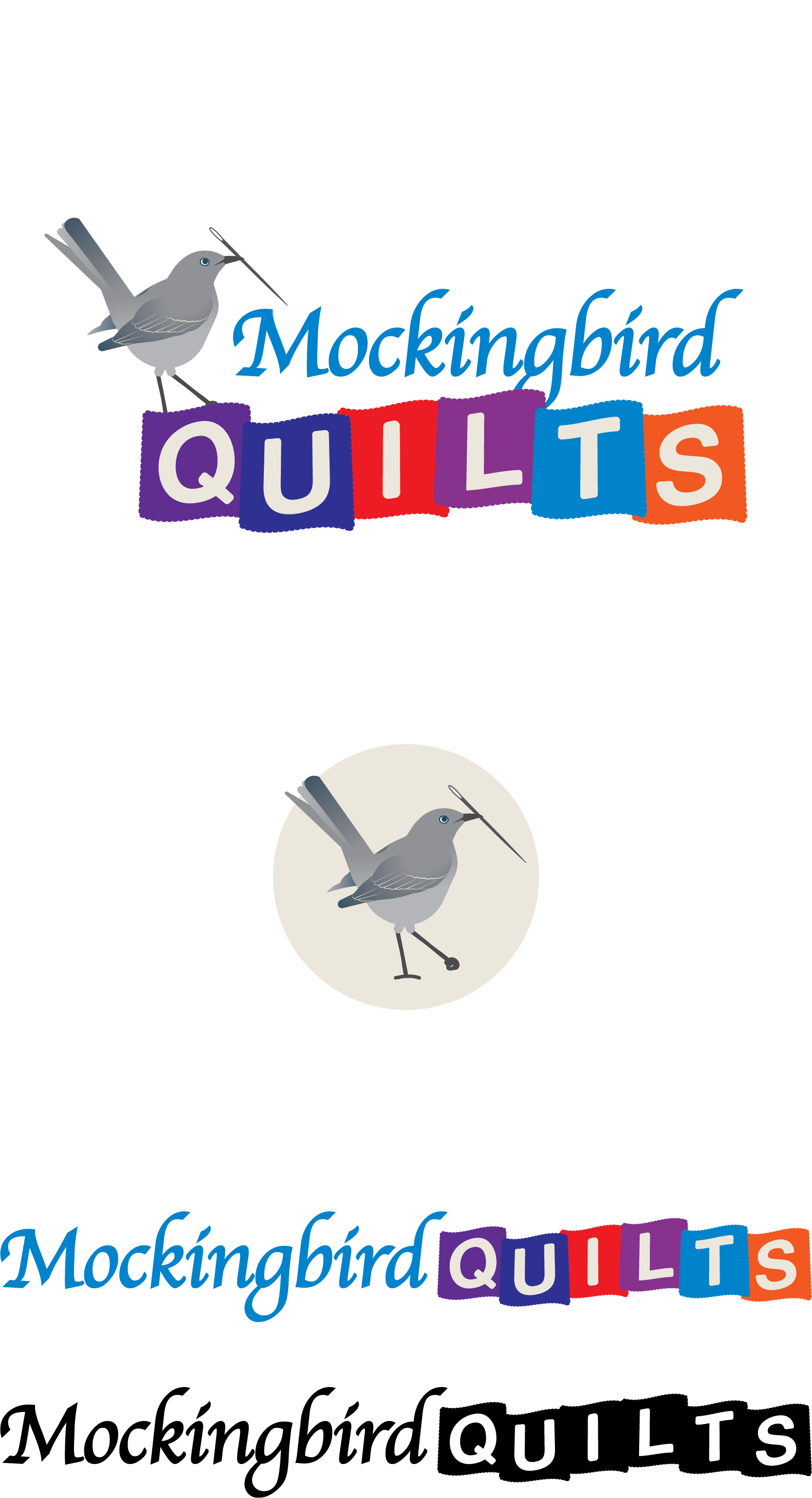 Logo Design by TBVisDesign for Mockingbird Quilts, LLC | Design #22891007
