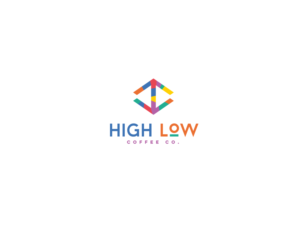 High Low Coffee Co | Logo Design by Buck Tornado