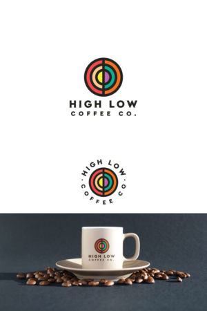 High Low Coffee Co | Logo Design by macadesign