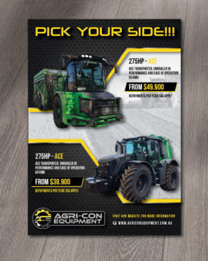 Brochure Design by alex989 for Agri-Con Equipment | Design: #22869108