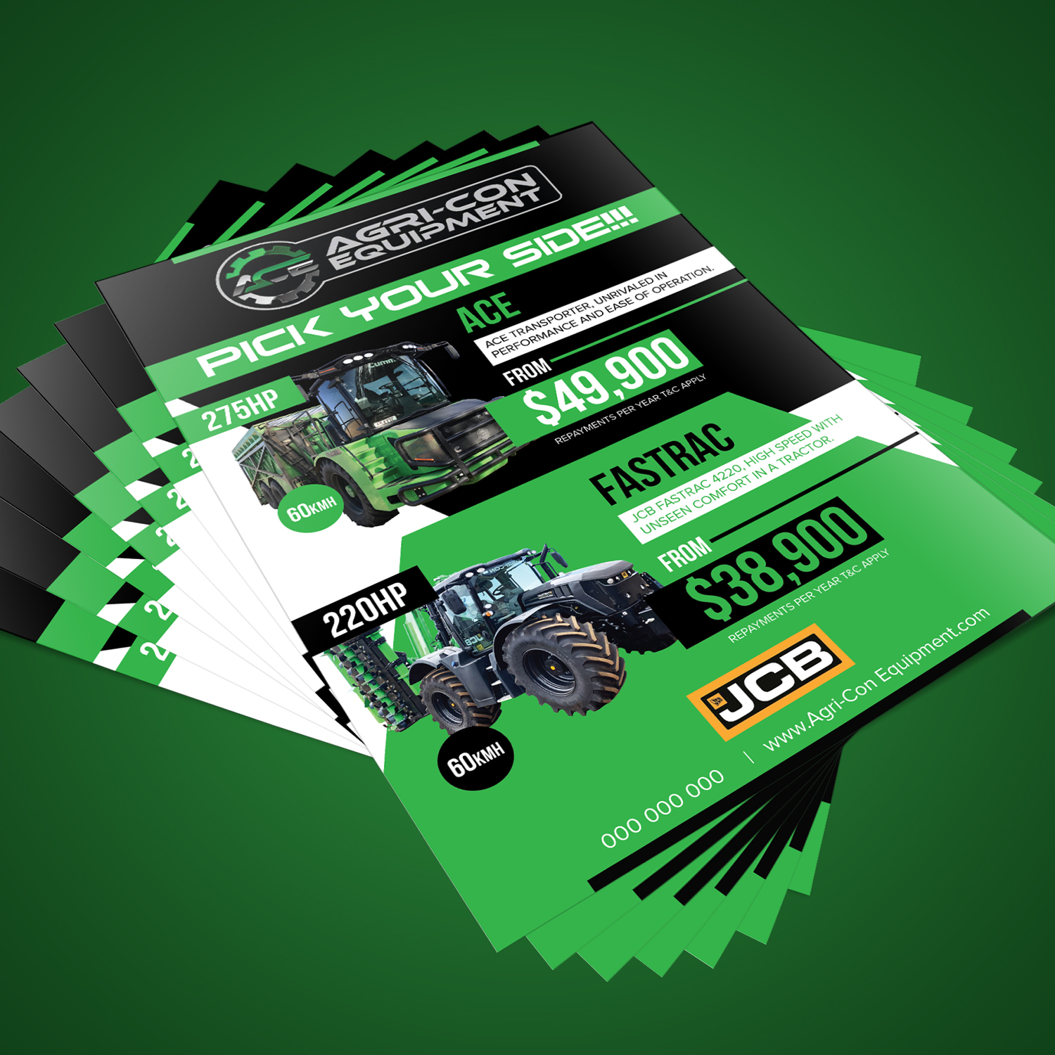 Design de Brochure par Maxo-Biz pour Agri-Con Equipment | Design #22880559