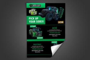 Broschüren-Design von CreativeFeather für Agri-Con Equipment | Design #22870467