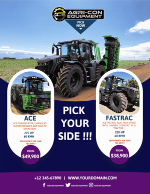 Brochure Design by Aourasha 4 for Agri-Con Equipment | Design: #22865931