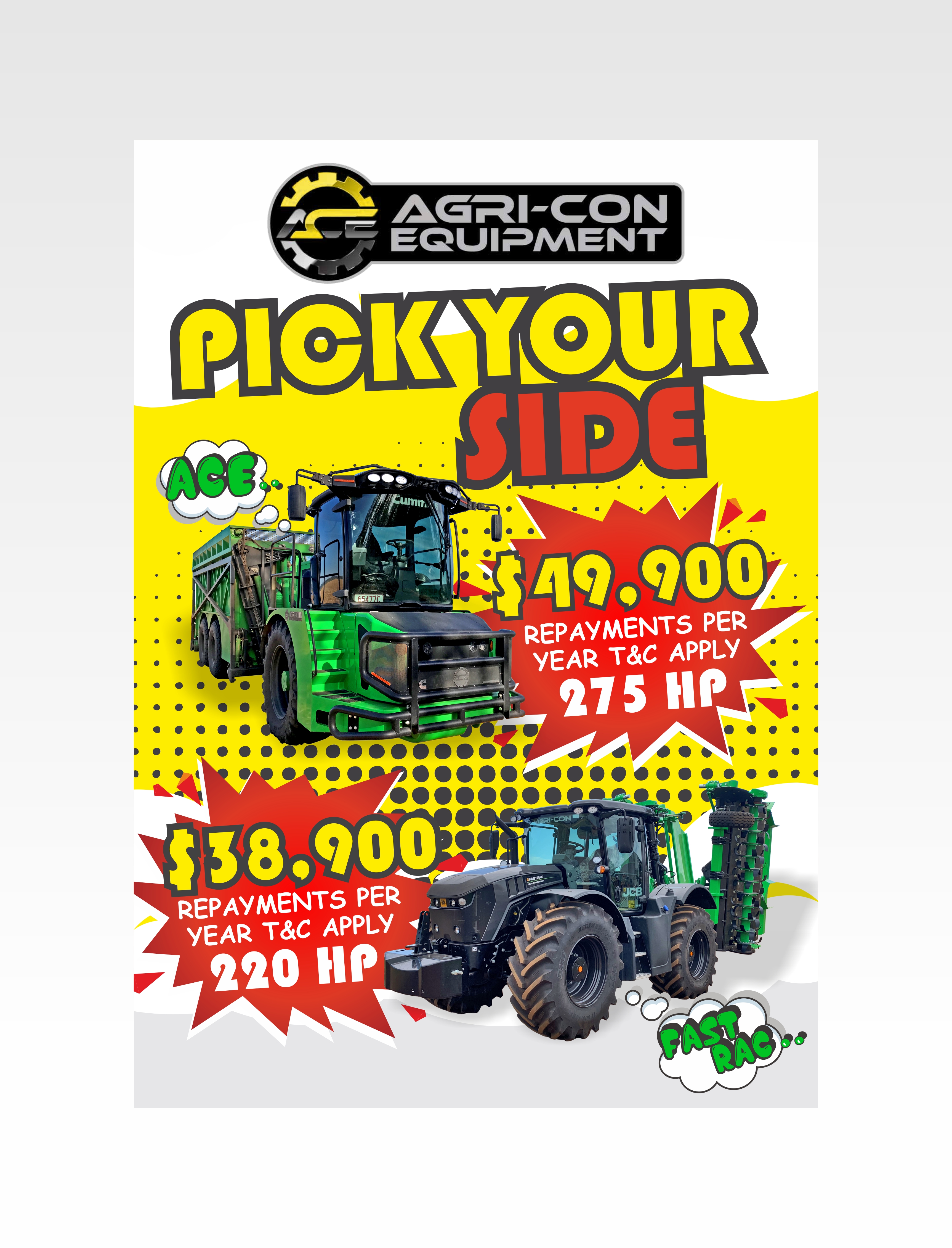 Diseño de Brochure por iDealS para Agri-Con Equipment | Diseño #22874431