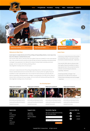 Wordpress Design by pb for MSA Enterprises, LLC | Design: #2979958