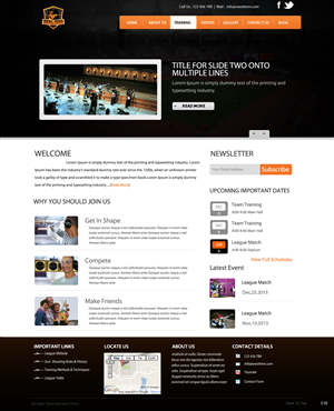Wordpress Design by pb for MSA Enterprises, LLC | Design: #2979968
