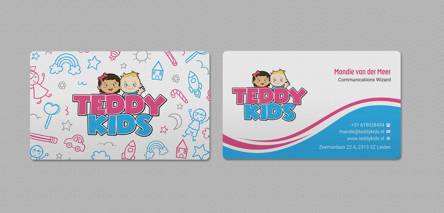 Design de Carte de Visite par INDIAN_Ashok pour Teddy Kids BV | Design #22841217