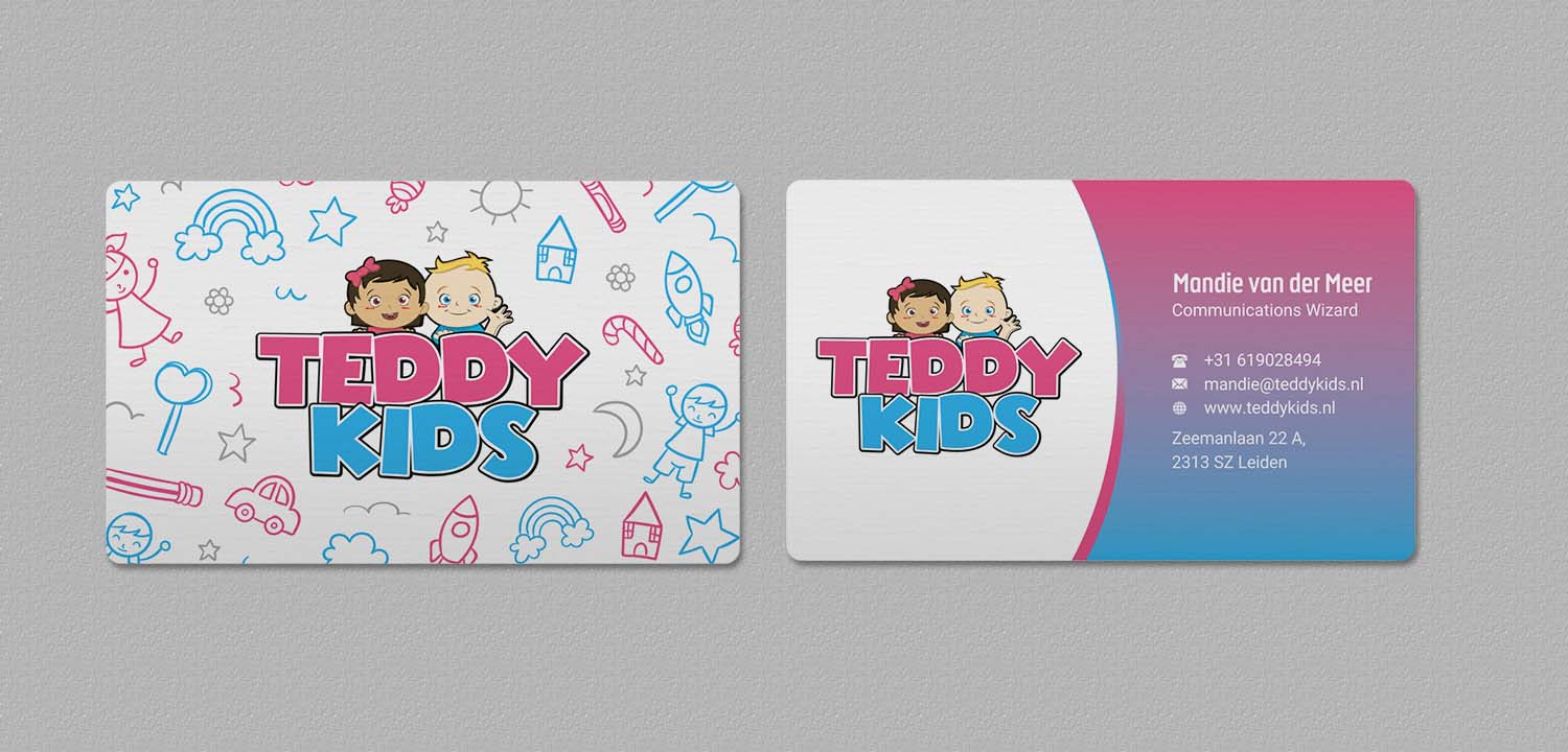 Design de Carte de Visite par INDIAN_Ashok pour Teddy Kids BV | Design #22841220