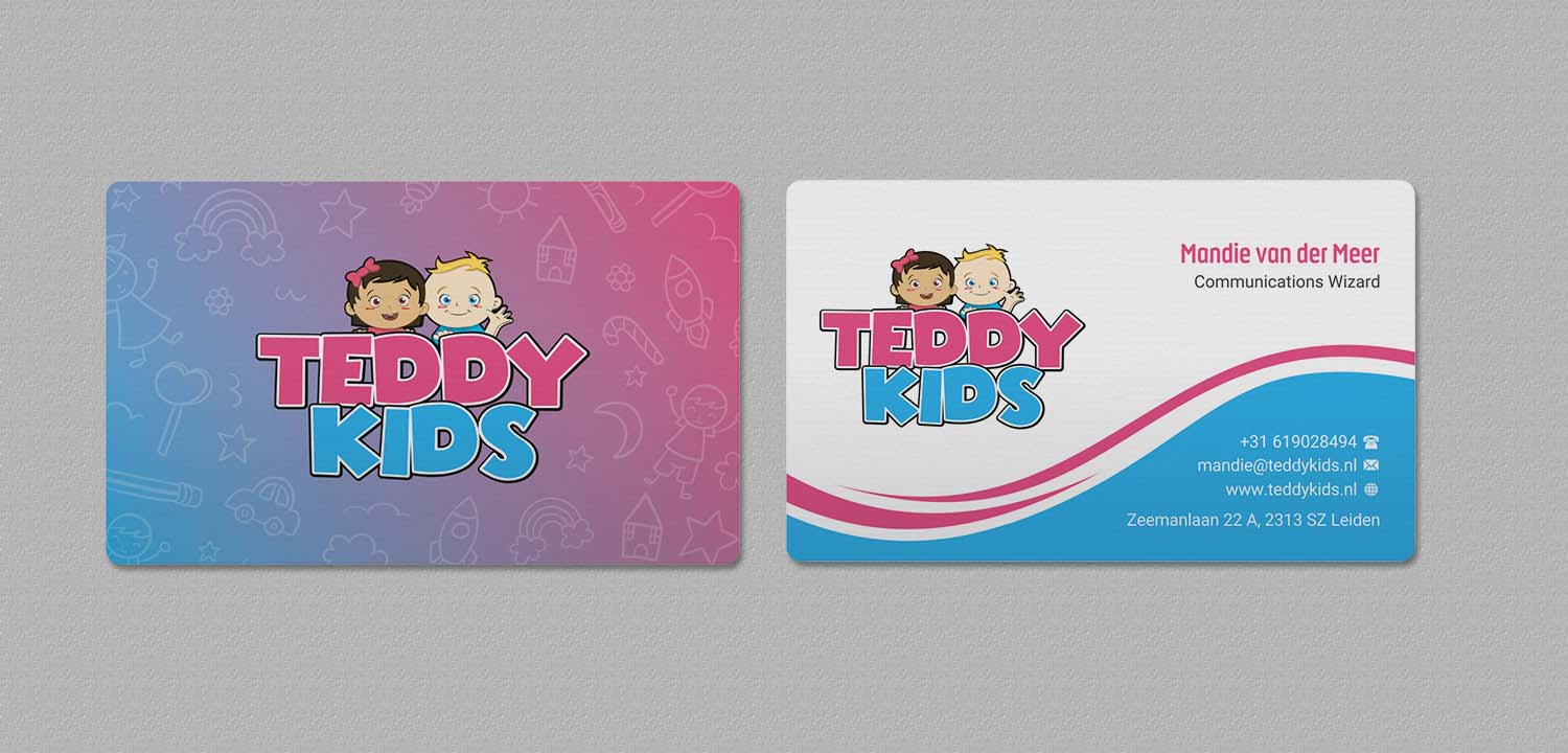 Design de Carte de Visite par INDIAN_Ashok pour Teddy Kids BV | Design #22841222
