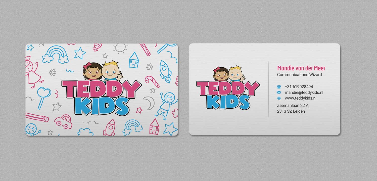 Design de Carte de Visite par INDIAN_Ashok pour Teddy Kids BV | Design #22841223