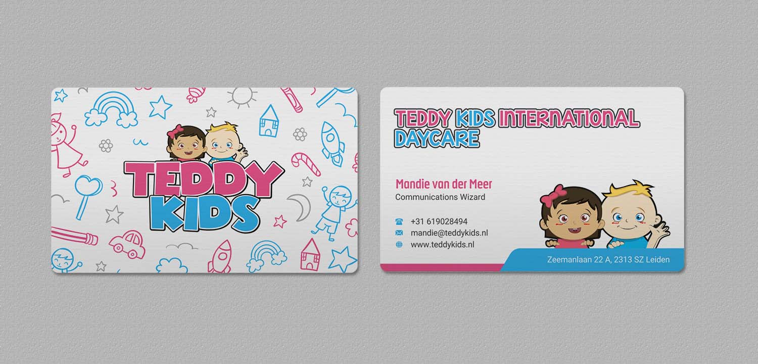 Design de Carte de Visite par INDIAN_Ashok pour Teddy Kids BV | Design #22841224