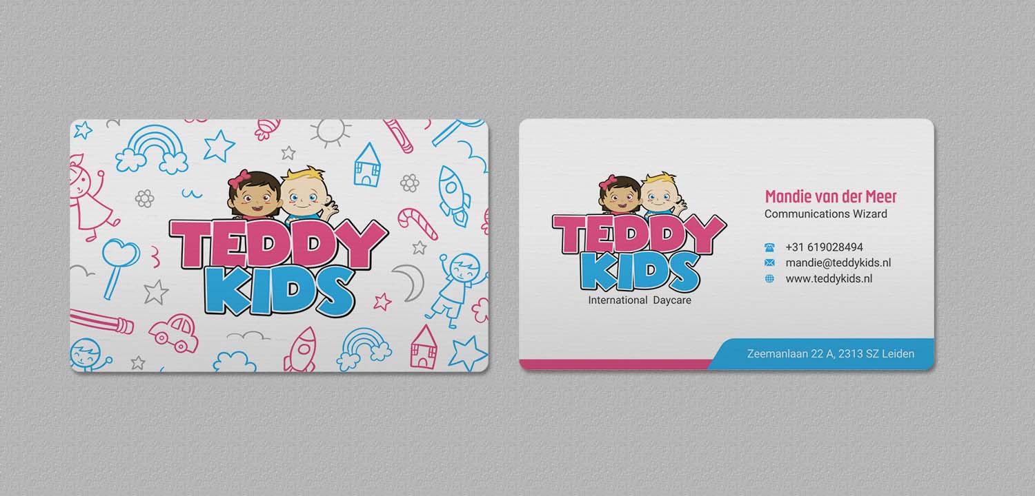 Design de Carte de Visite par INDIAN_Ashok pour Teddy Kids BV | Design #22841225