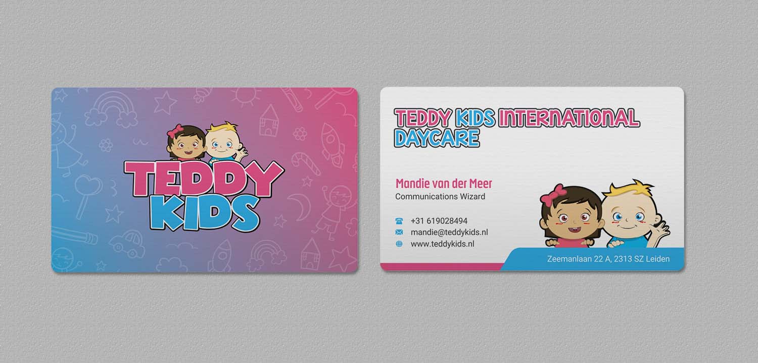 Design de Carte de Visite par INDIAN_Ashok pour Teddy Kids BV | Design #22841231