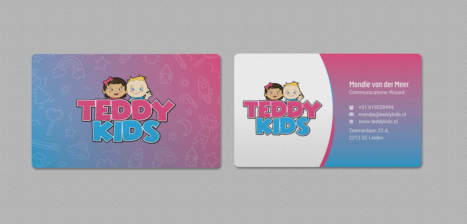 Design de Carte de Visite par INDIAN_Ashok pour Teddy Kids BV | Design #22841233