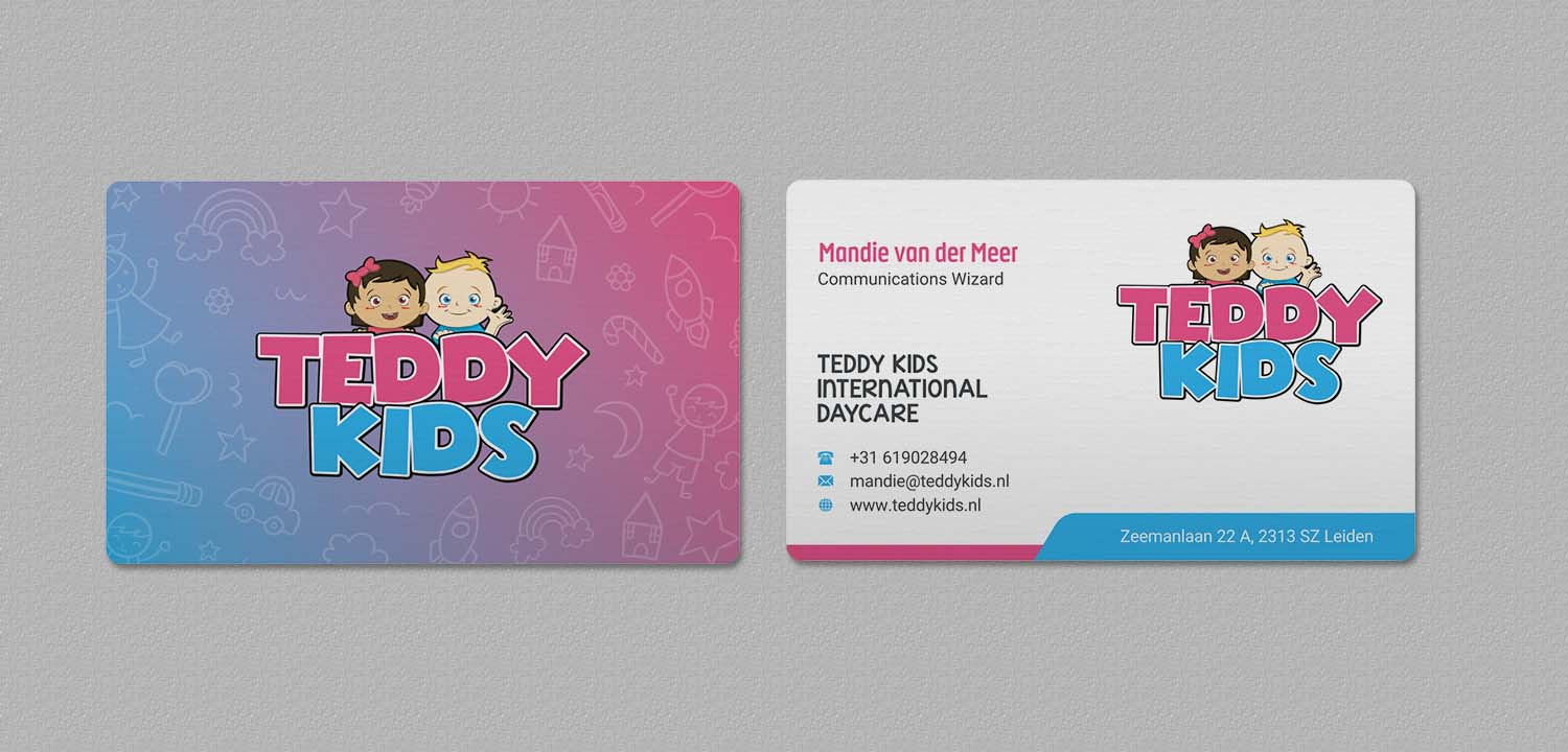 Design de Carte de Visite par INDIAN_Ashok pour Teddy Kids BV | Design #22841235