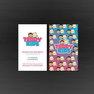 Business Card Design by Creations Box 2015 for Teddy Kids BV | Design: #22843322