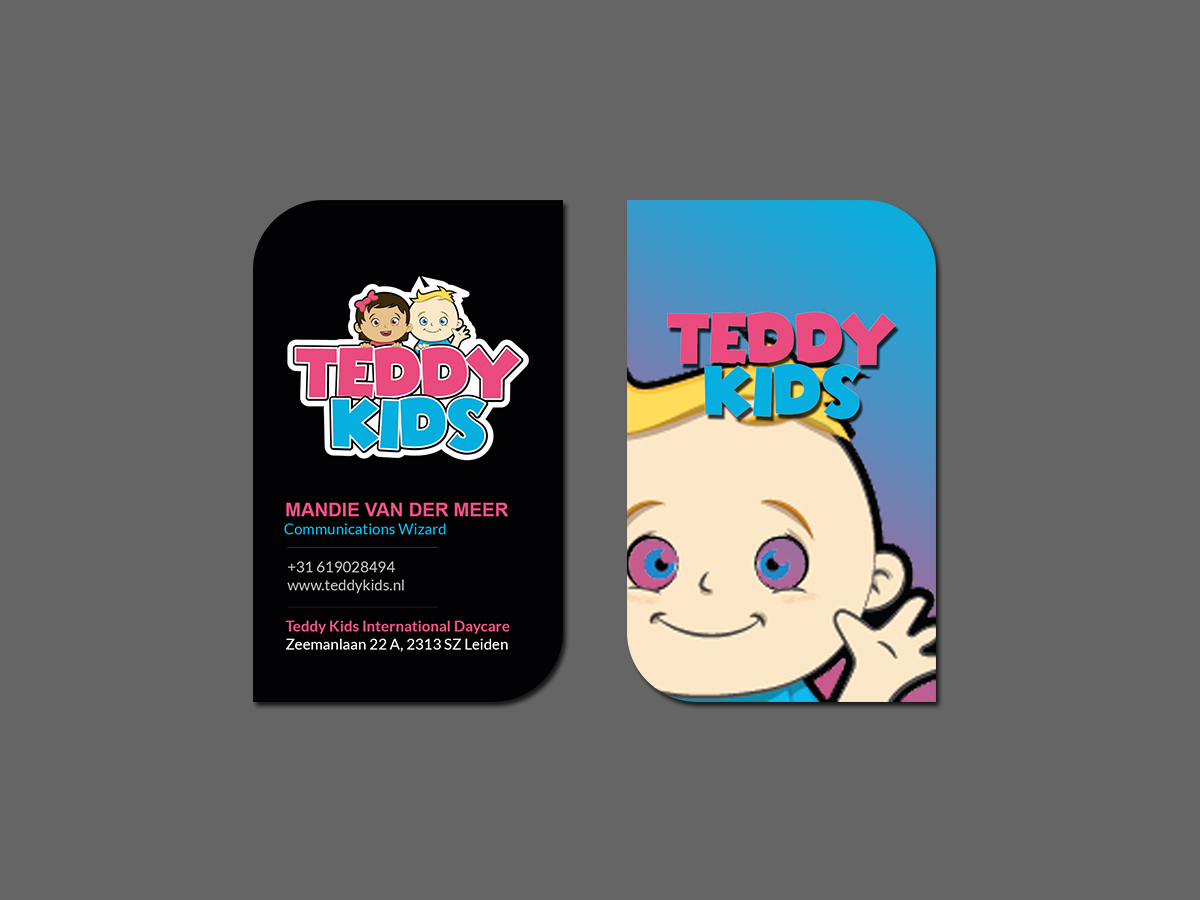 Business Card Design by Creations Box 2015 for Teddy Kids BV | Design #22843339