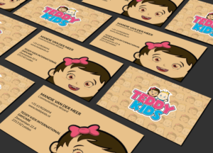 Business Card Design by Creations Box 2015 for Teddy Kids BV | Design: #22843341