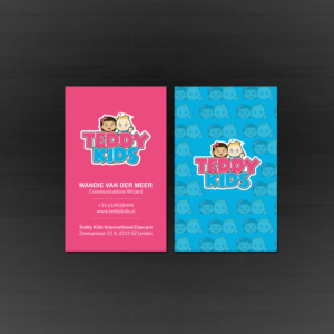 Business Card Design by Creations Box 2015 for Teddy Kids BV | Design: #22843351