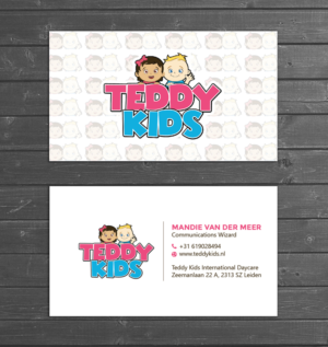 Visitenkarten-Design von Pictorial für Teddy Kids BV | Design #22869923