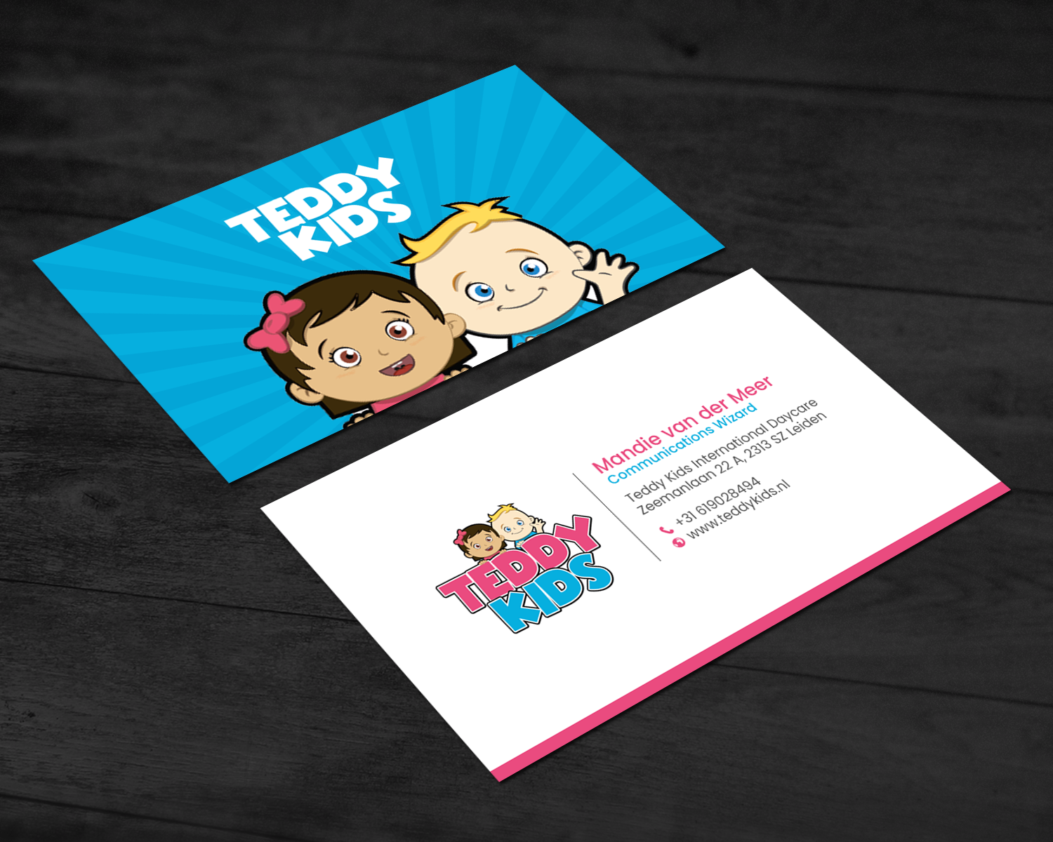 Diseño de Tarjeta de Presentación por chandrayaan.creative para Teddy Kids BV | Diseño #22848209