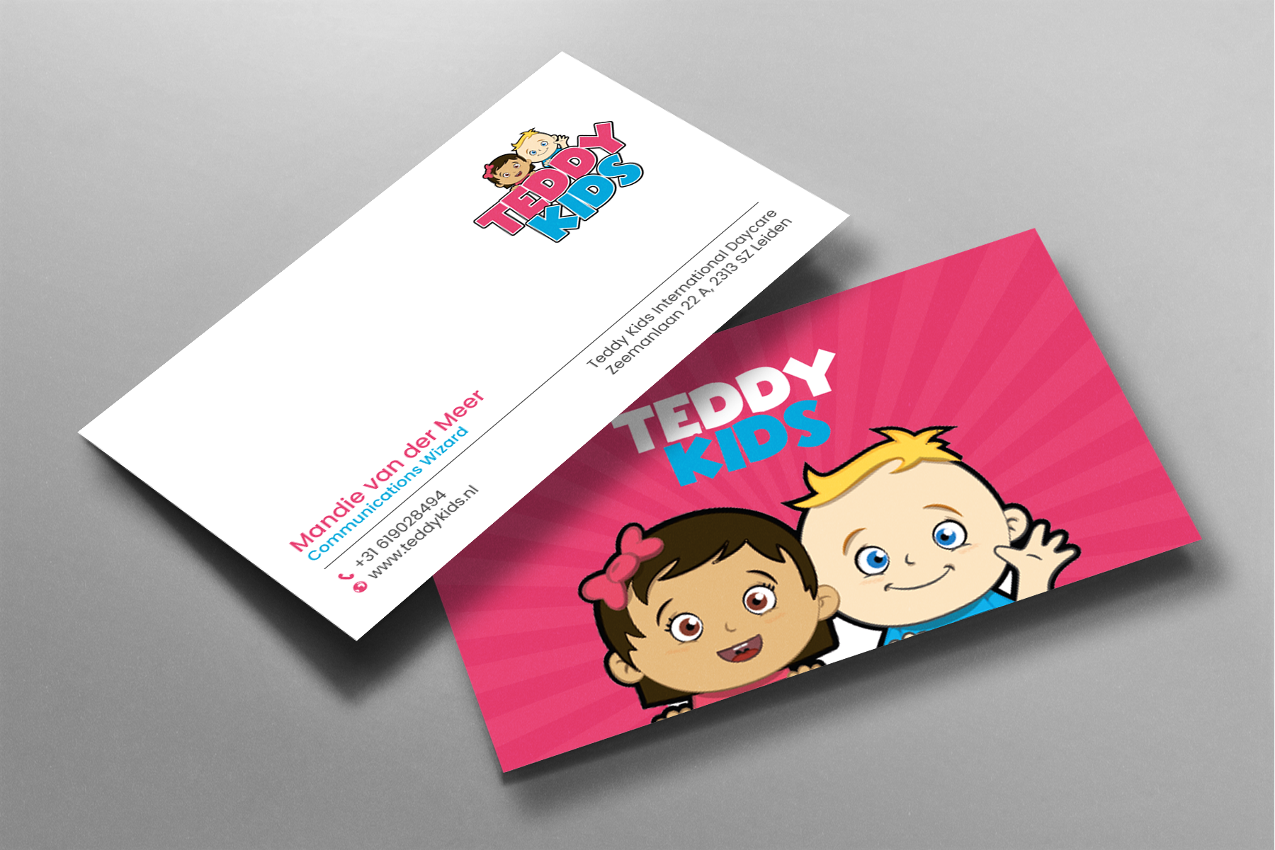 Business Card Design by chandrayaan.creative for Teddy Kids BV | Design #22848212
