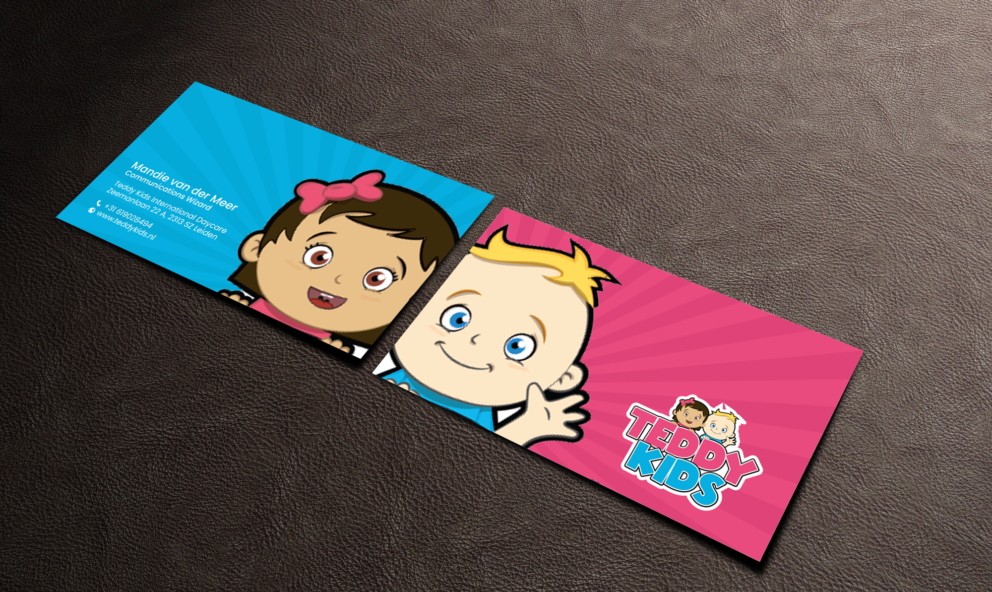 Business Card Design by chandrayaan.creative for Teddy Kids BV | Design #22848217
