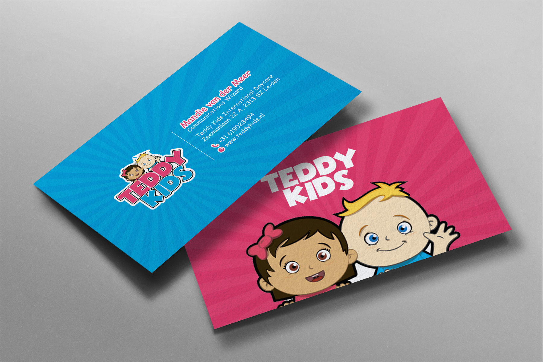 Business Card Design by chandrayaan.creative for Teddy Kids BV | Design #22849069