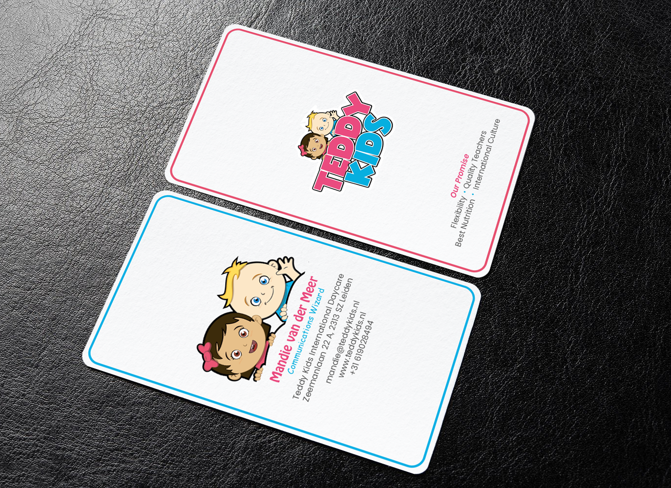 Business Card Design by chandrayaan.creative for Teddy Kids BV | Design #22871173