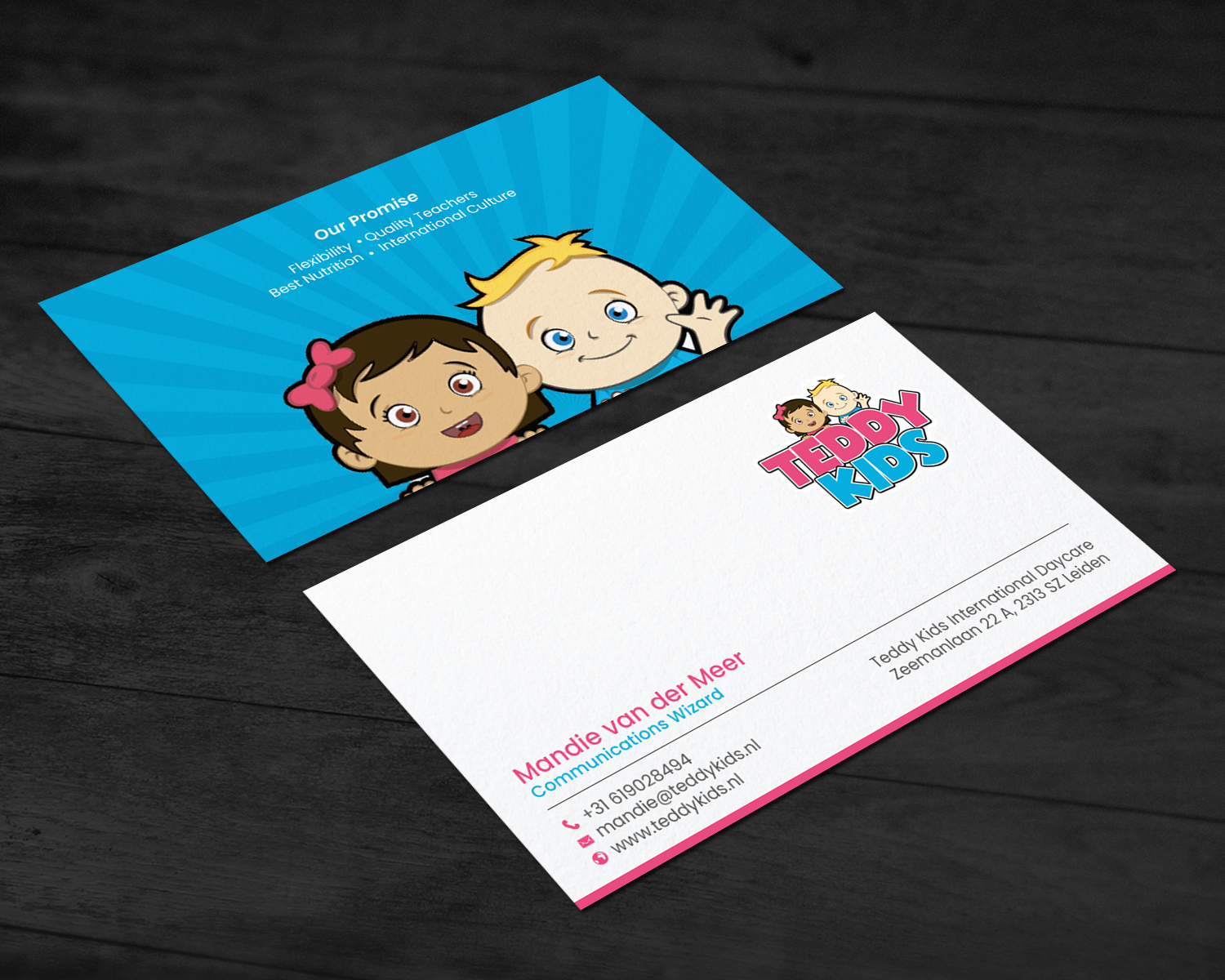 Diseño de Tarjeta de Presentación por chandrayaan.creative para Teddy Kids BV | Diseño #22871368