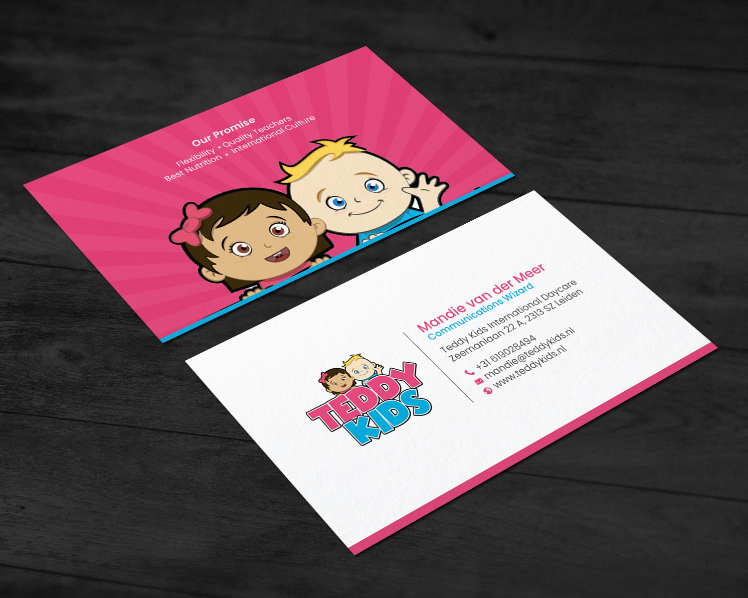 Diseño de Tarjeta de Presentación por chandrayaan.creative para Teddy Kids BV | Diseño #22871464