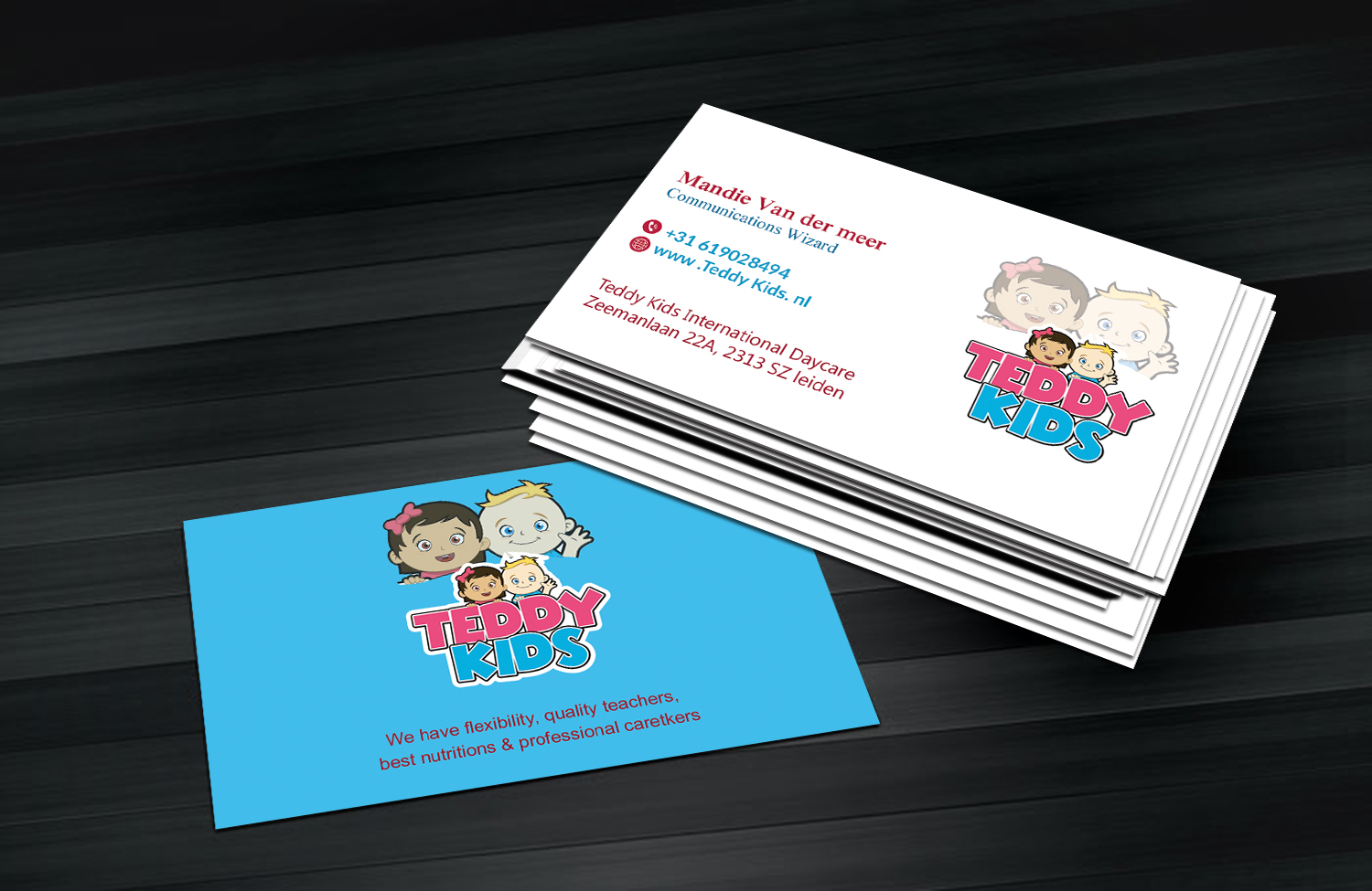Business Card Design by asmhasan13 for Teddy Kids BV | Design #22865503