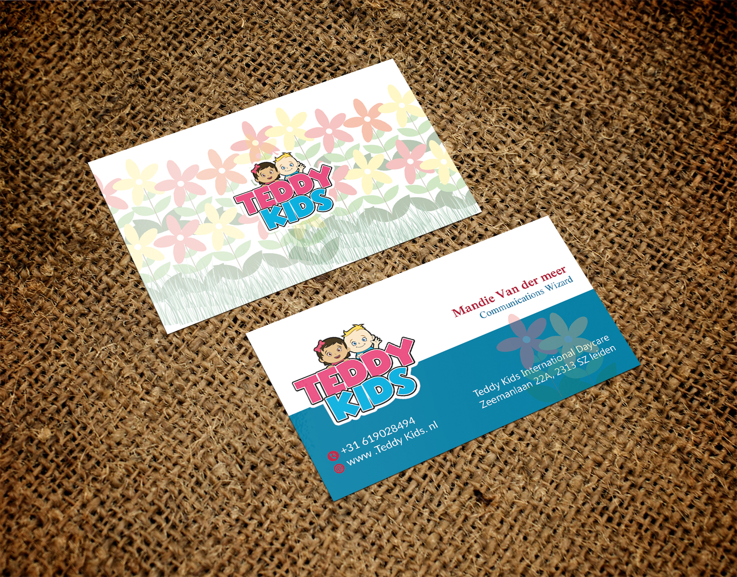 Business Card Design by asmhasan13 for Teddy Kids BV | Design #22865512