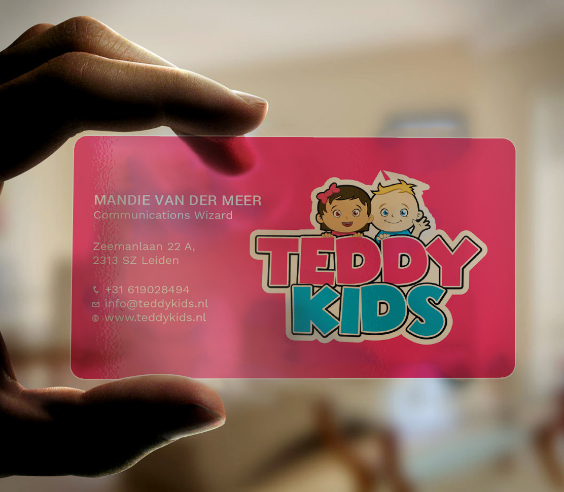Design de Carte de Visite par Tripti Ranjan Gain pour Teddy Kids BV | Design #22869874