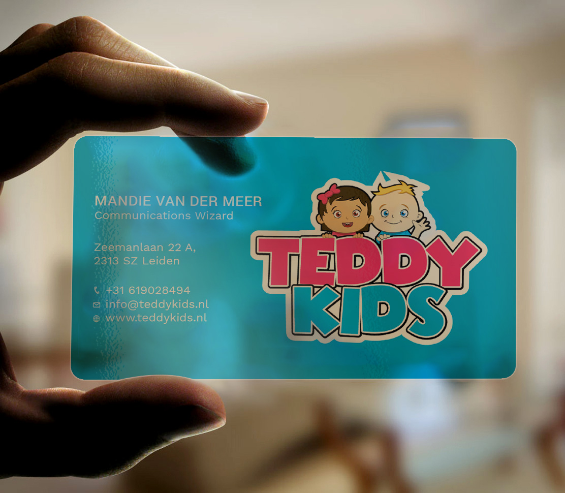 Design de Carte de Visite par Tripti Ranjan Gain pour Teddy Kids BV | Design #22869876