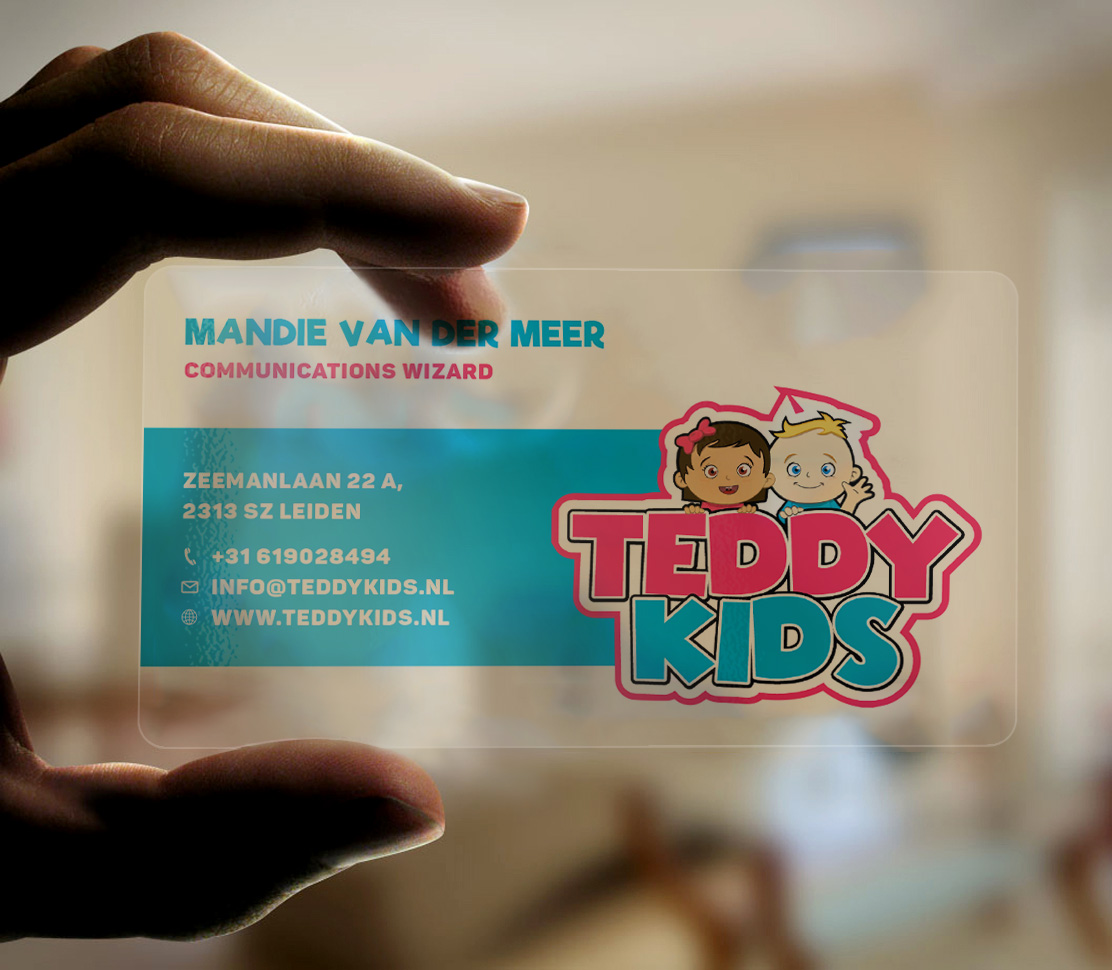 Diseño de Tarjeta de Presentación por Tripti Ranjan Gain para Teddy Kids BV | Diseño #22869885