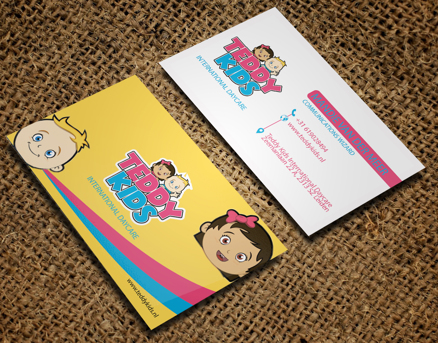 Business Card Design by seyaArts for Teddy Kids BV | Design #22844127