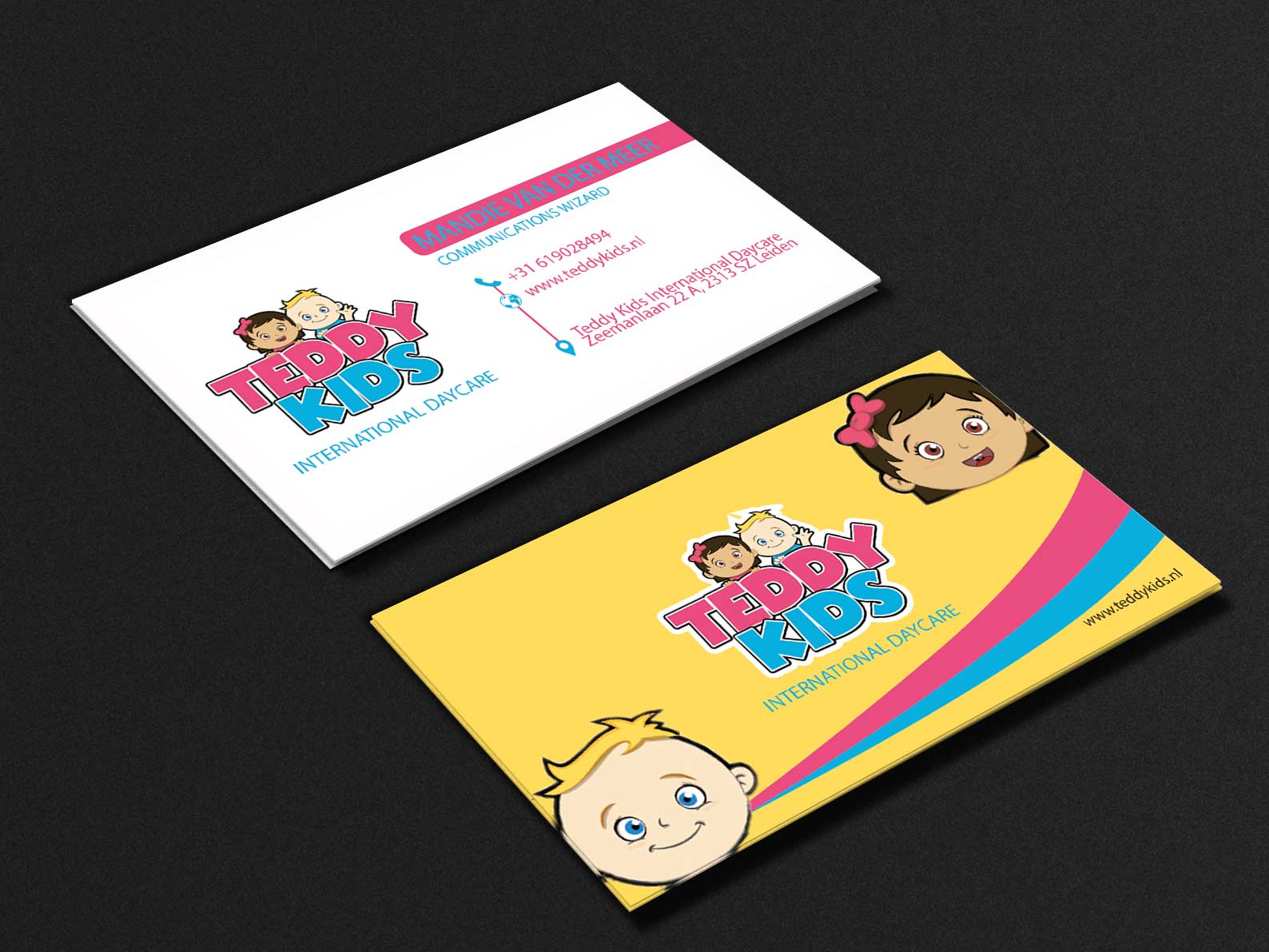 Business Card Design by seyaArts for Teddy Kids BV | Design #22844129