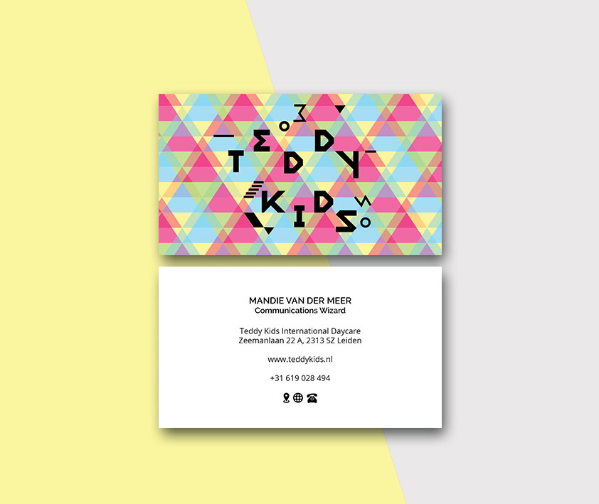 Design de Carte de Visite par nicoletaungurean 2 pour Teddy Kids BV | Design #22856472