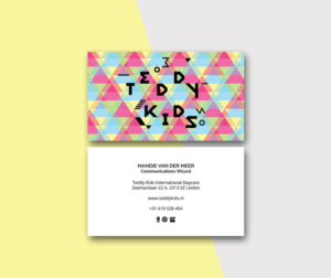 Business Card Design by nicoletaungurean 2 for Teddy Kids BV | Design: #22856472