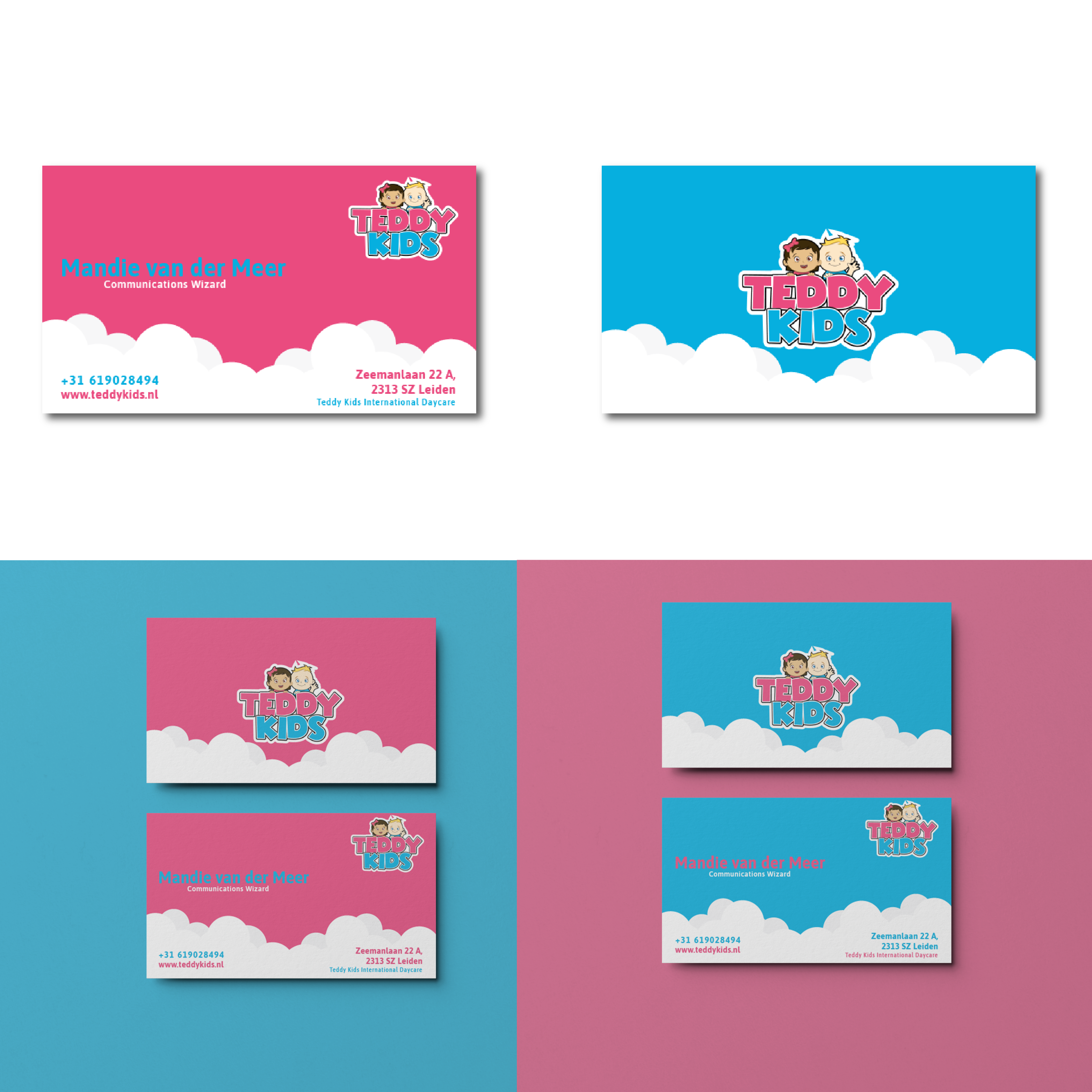 Design de Carte de Visite par roxilabis pour Teddy Kids BV | Design #22876087