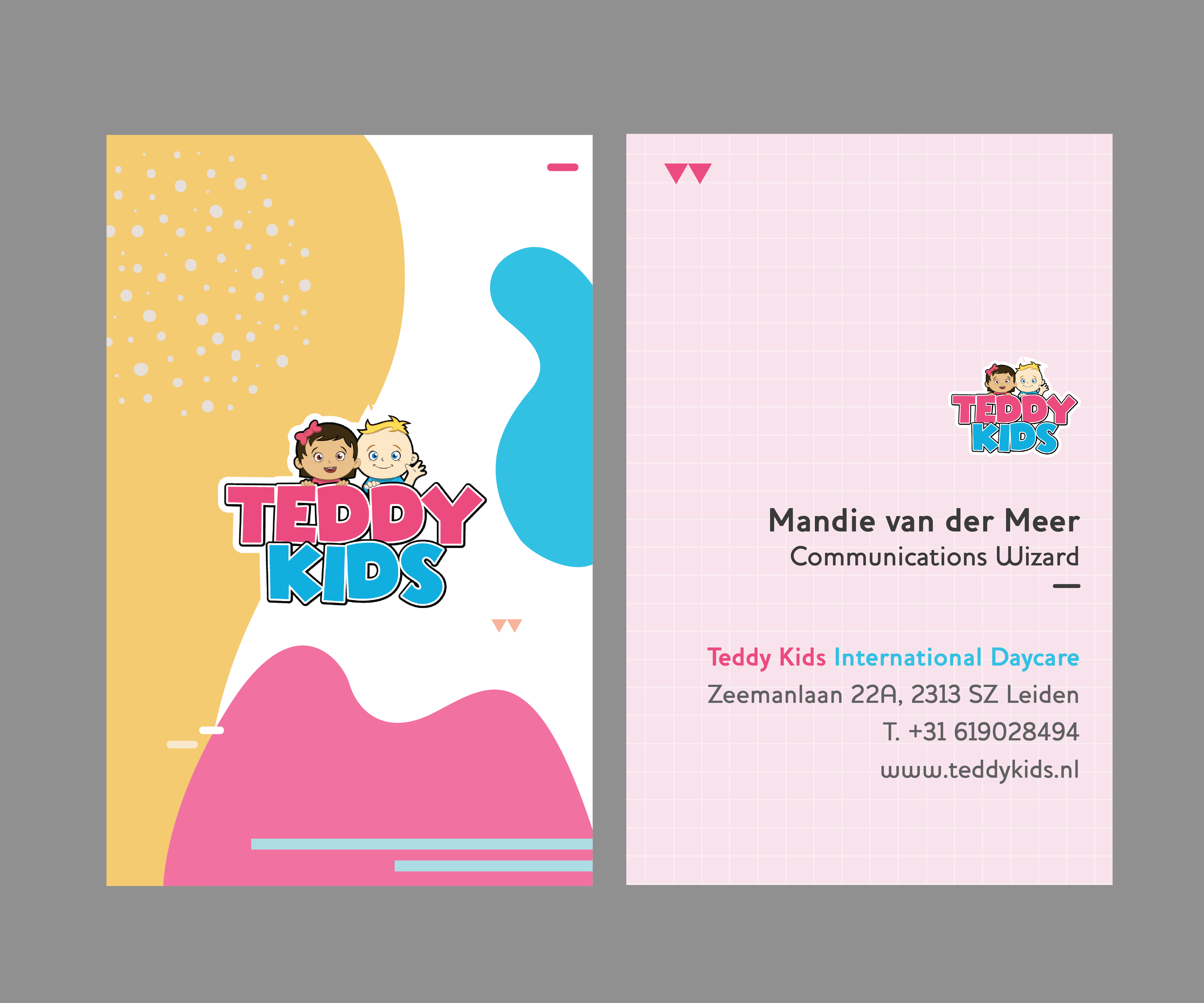 Design de Carte de Visite par lucas 17 pour Teddy Kids BV | Design #22867573