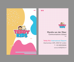 Business Card Design by lucas 17 for Teddy Kids BV | Design: #22867573