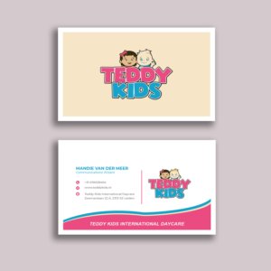 Business Card Design by kamruz_dcrd88 for Teddy Kids BV | Design: #22870892